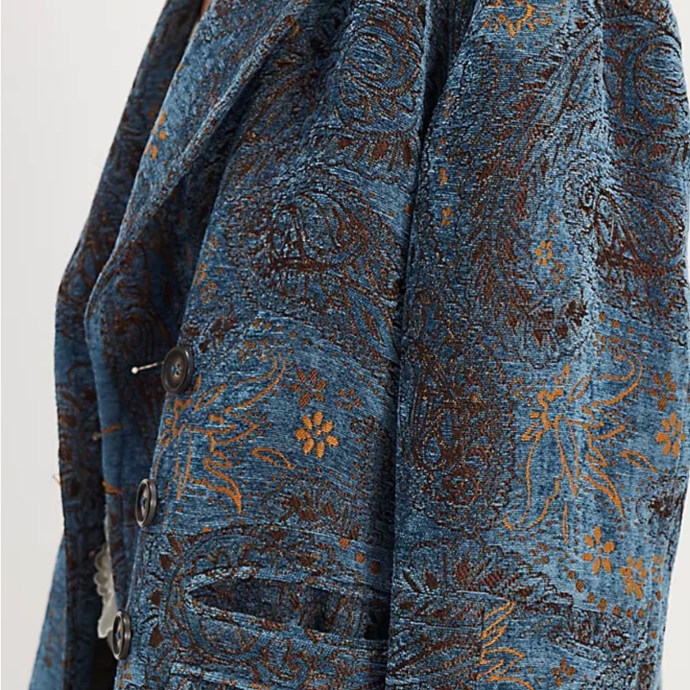 Free People Micah duster / jacket / coat NWT & extra buttons. - Picture 3 of 11